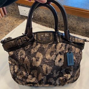 Coach Sequins Mini Satchel